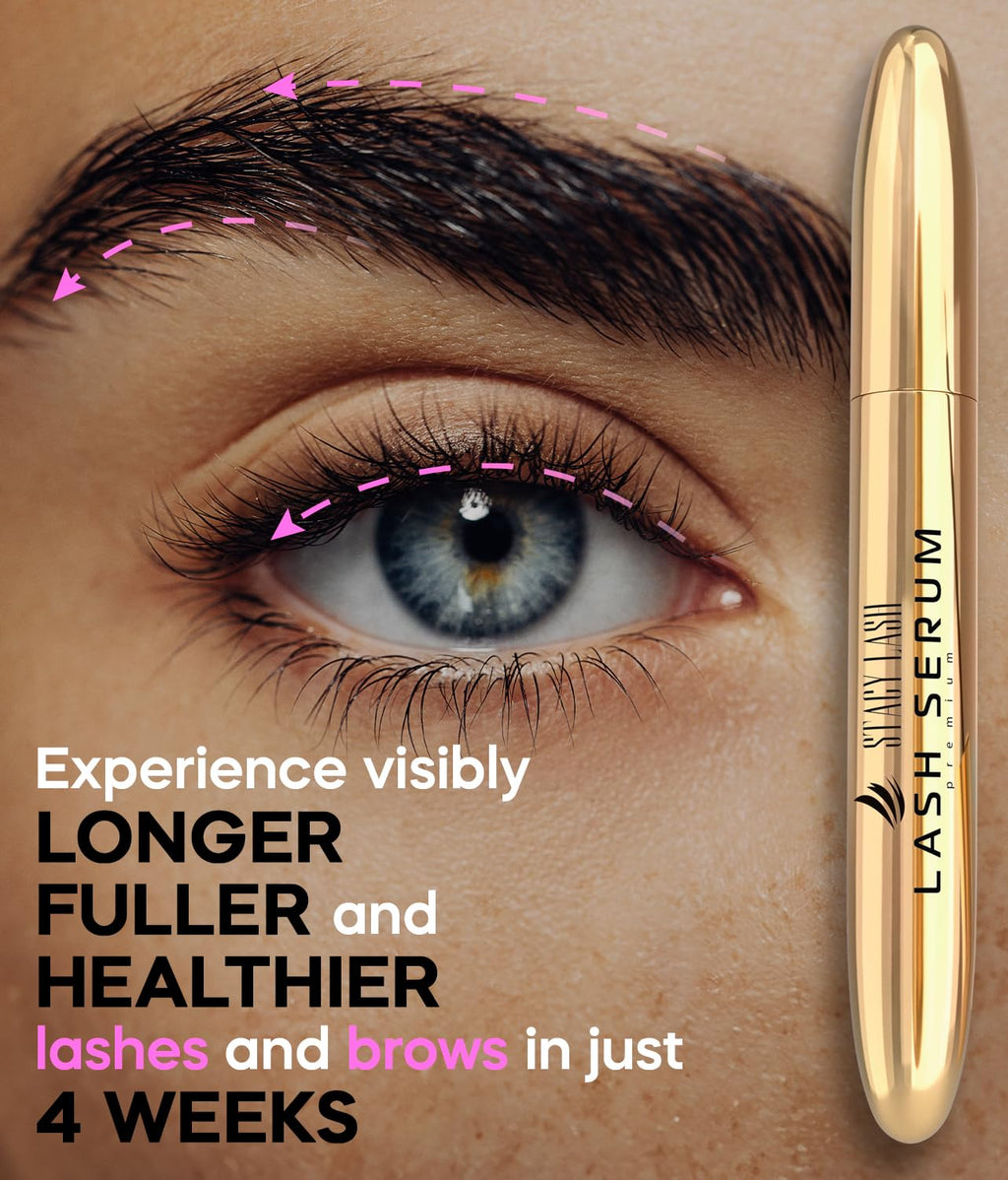Growth Serum (0.17Fl.Oz / 5Ml) | Eyebrow & Eyelash Enhancing Serum for Natural Lashes & Brows