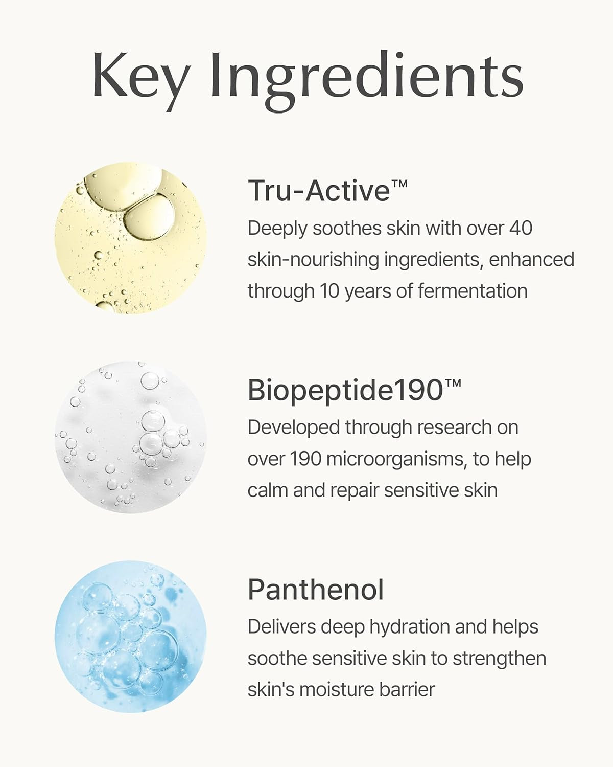 Micro-Active Repair Serum (1.69 Fl Oz) - Korean Skincare for Deep Hydration, Boost Vitality, and Skin Barrier Strengthening. with Tru-Active™ and Biopeptide 190™.