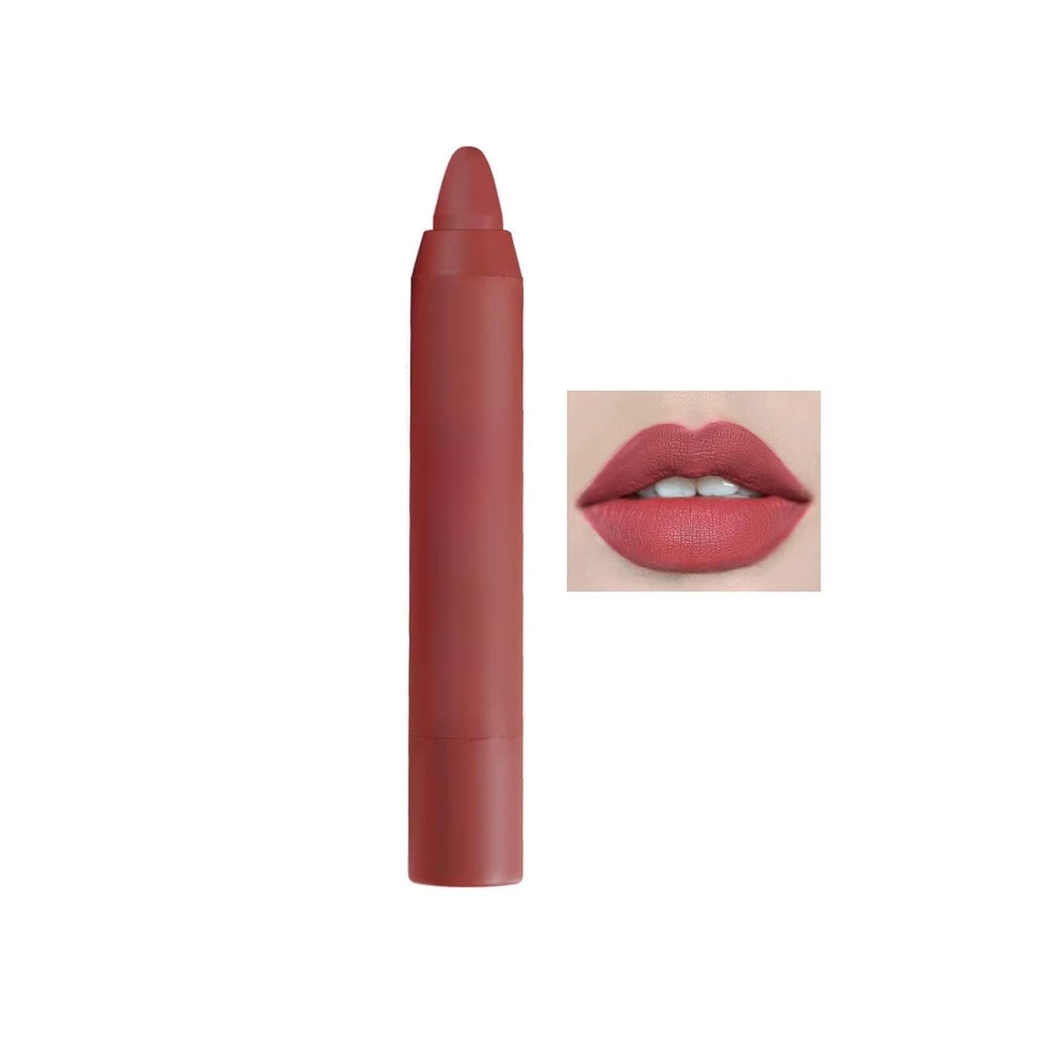 Matte Velvet Lipstick Lip Crayon Nourishing Non-Stick Cup Lip Stain Lip Gloss,Long-Lasting Waterproof Lip Stick Lip Makeup for Women (9)