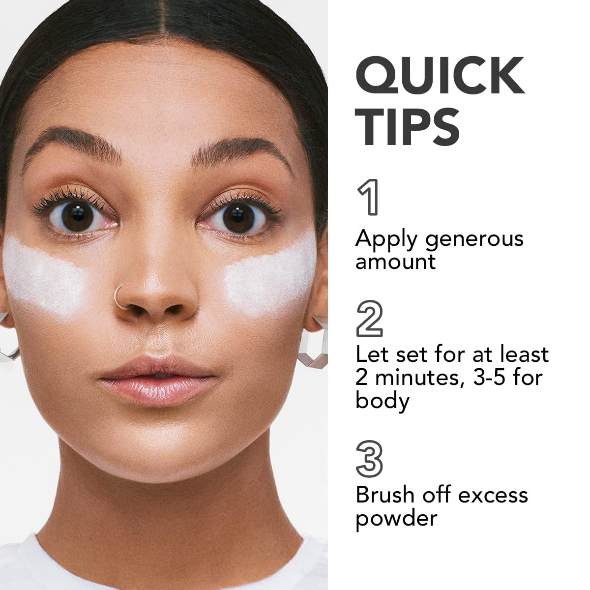 Loose Setting Powder Makeup Gift Set, Translucent Powder Kit for Face Makeup, Mattifying Finish and Shine Control, Dermatologist Recommended, Original Translucent Gift Set