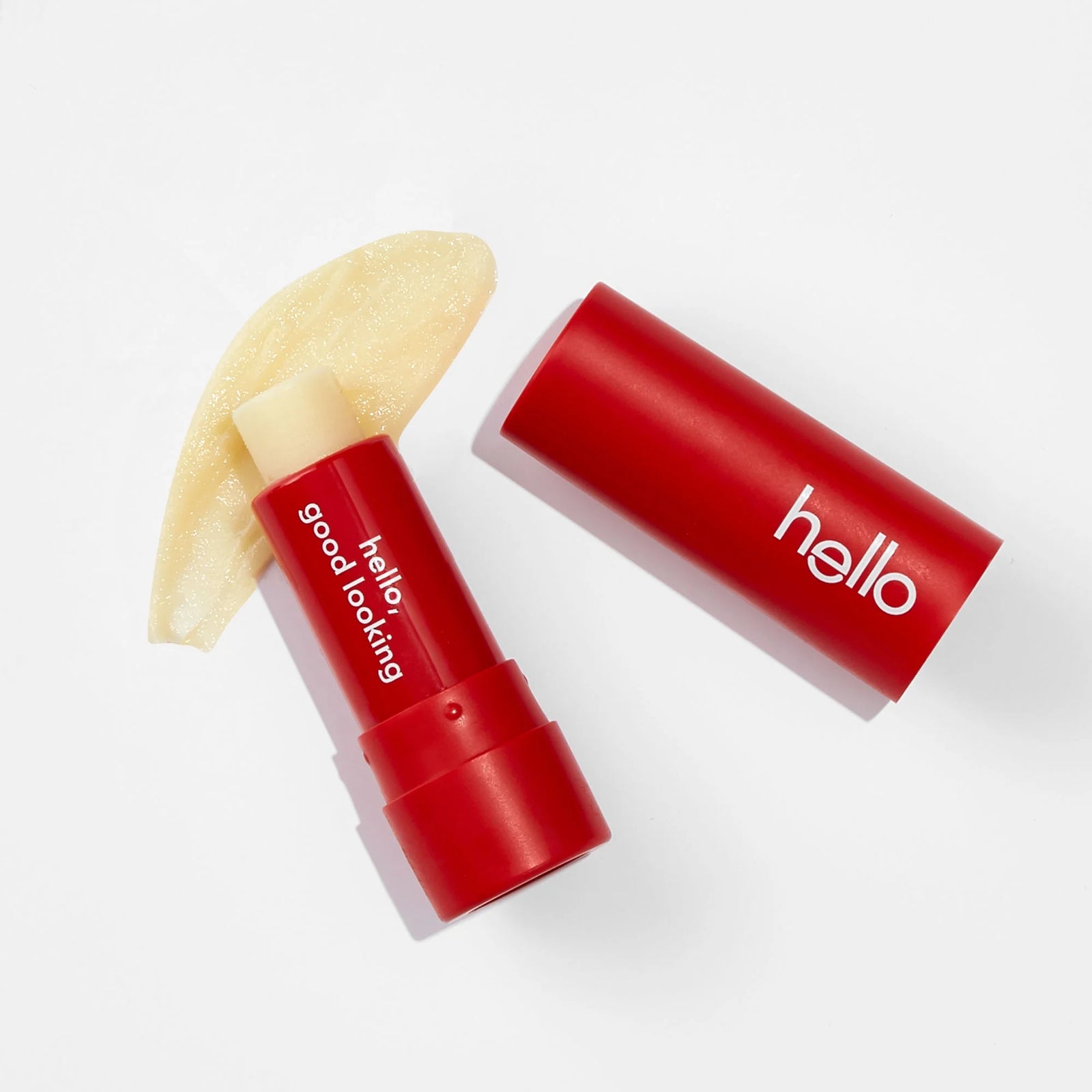 Moisturizing Vegan Lip Balm with Shea Butter Coconut Oil, Natural Strawberry, De