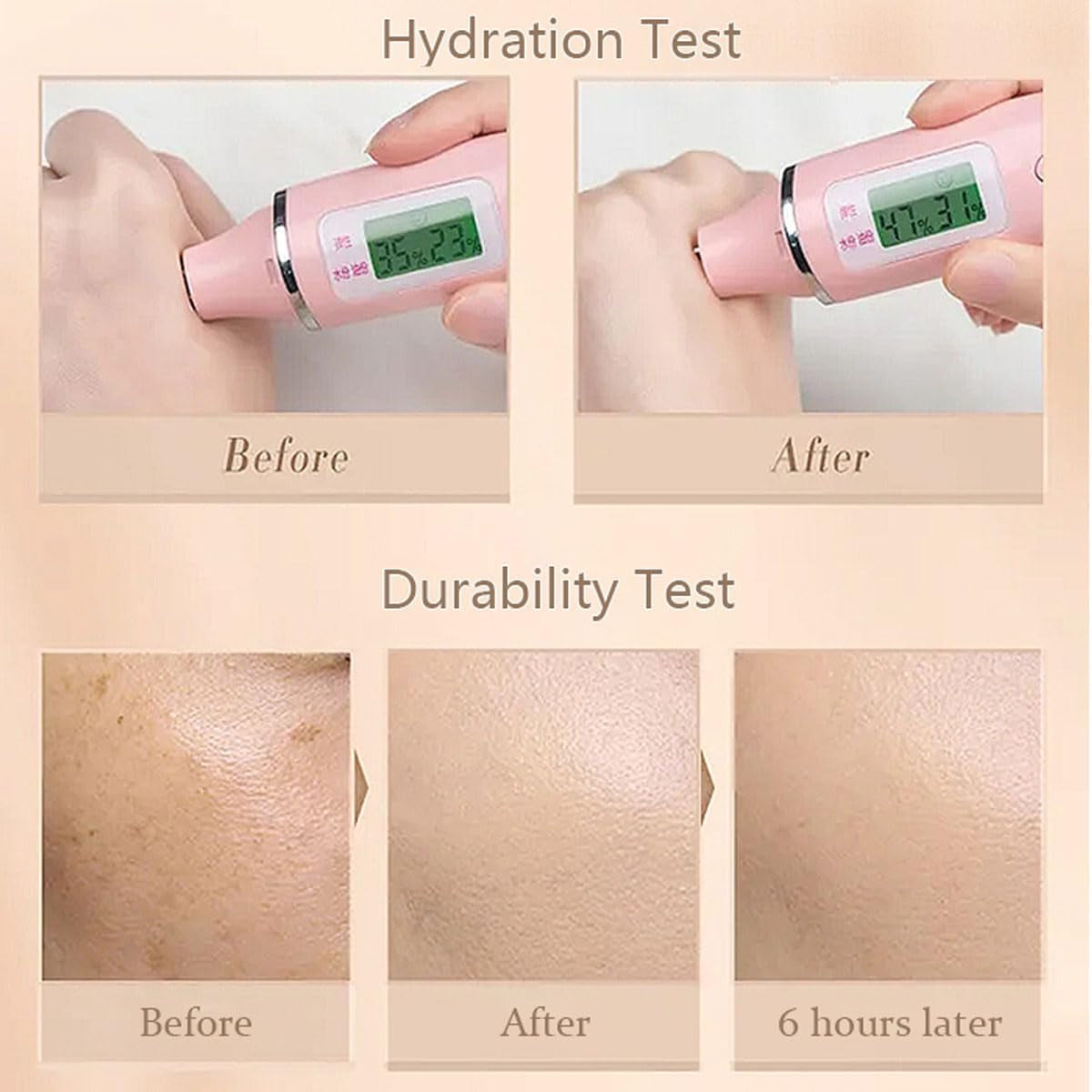 Butterfly Air Cushion Powder Puff BB Cream, Korean Butterfly Cushion CC Cream, Moisturizing Concealer Makeup Base BB Liquid Foundation (2Pcs Natural)