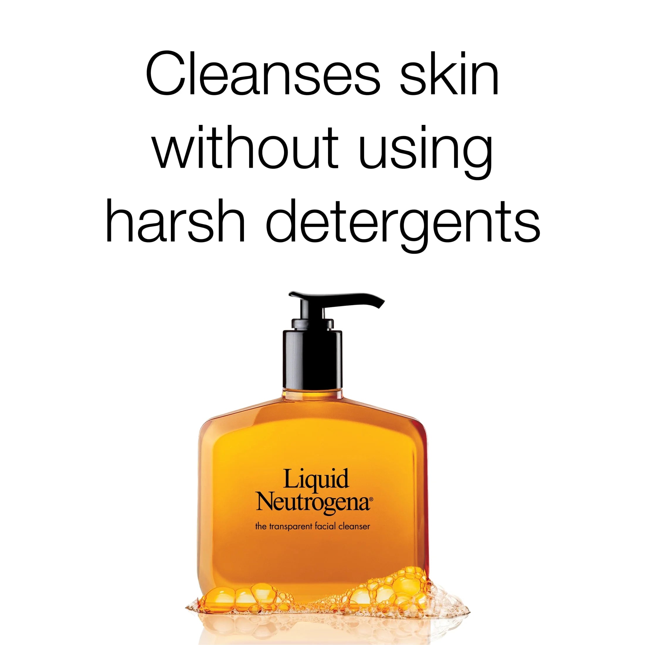Liquid  Fragrance-Free Mild Gentle Face Cleanser, 8 Fl. Oz