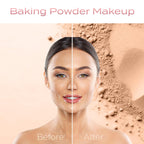 (5Gms) Medium Rice Setting Powder by Sweetface Minerals, Blurring Setting Powder, Loose Powder Makeup, Face Powder Compact, Finishing Powder, Pressed Setting Powder, Oil Control Face Powder