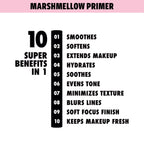 Marshmellow Smoothing Primer + Makeup Setting Spray, Matte Finish, Long-Lasting Face Mist for up to 16HR Wear (Pack of 2)