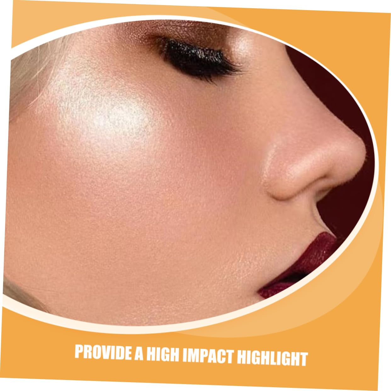 Multi-Use Highlighter Stick for Face Makeup Smooth Texture Highlighter Pen Portable Makeup Tool for Beginners for Cheeks Brow Bones and Nose