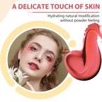 Blush Pen,Beauty Liquid Blush Stick with Cushion,Matte Face Blush,Natural Silky Smooth Creamy Liquid Blush Wand, Lightweight Blendable Blush Stick for Cheek Lip(03# Blush-Cherry Red)