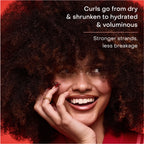 Curl Stretch Detangling Conditioner Kalahari Melon Oil Infused with Hyaluronic Serum Type 4 Curly Hair, 13 Oz