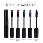 Radiant Professional Lengthening Mascara with Silicone Brush – Smudge-Proof Curl Mascara Volume and Length for Sensitive Eyes, Cruelty Free, Ideal for Mature & Young Women, 0.43 Oz (01 Black)