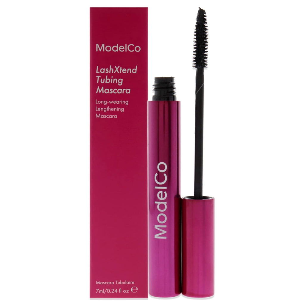 Lashxtend Tubing Mascara - Highly Pigmented and Glossy - Innovative Formula Won'T Smudge or Flake - Long Lasting - Intense Lengthening for Extreme Lash Effect - Easy Removal - Black - 0.24 Oz