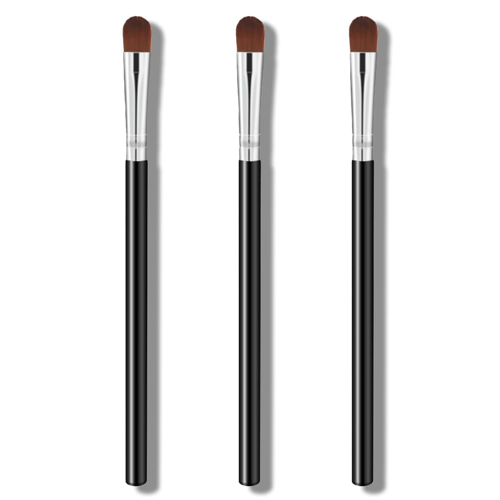3 PCS Eye Shadow Brush, for Precise Application and Perfect Mixing, Contour and Definition, Eye Makeup Tools, Portable Travel Makeup Brush