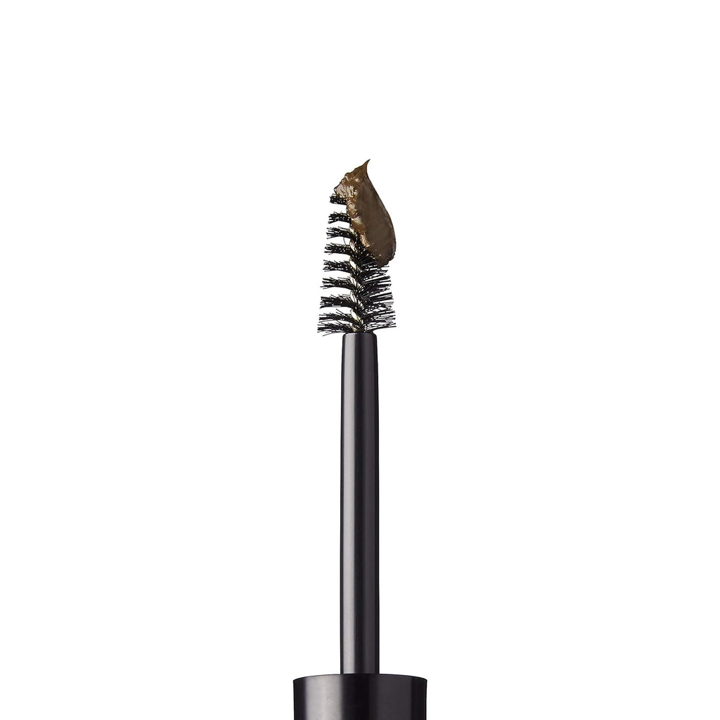 Gobrow Tinted Brow Mascara Eyebrow Gel, Fast Sculpt and Shapes Eyebrows (Dark Brown)