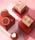 Stamp Liquid Blush Stamp Blush with Heart Shaped Applicator Natural Long Lasting Blush, Light and Airy Makeup for Women (4)