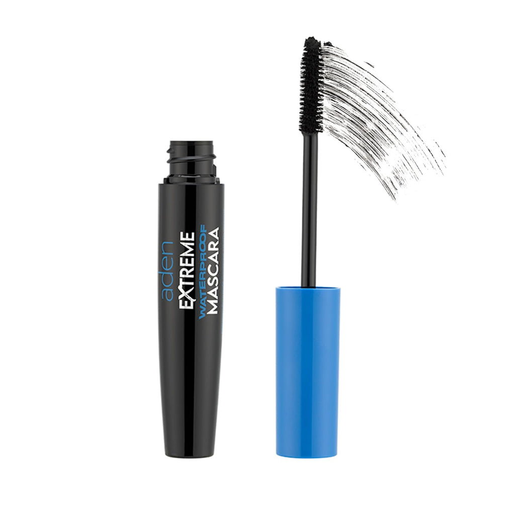 Extreme Waterproof Mascara Volume and Length – Smudge-Proof Voluminous Mascara Black Long Lasting Tubing Effect – Vegan Formula, Non-Flaking for Stunning Lashes – Made in Italy