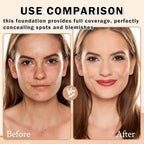 Airbrush Foundation Makeup Airbrush Flawless Setting Spray Foundation Makeup Lightweight Breathable Matte Foundation for Natural Radiant Finish-（02 Beige）