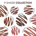 Cosmetics Lip Liner for Women, Dark Brown Lipliner Lip Pencil, Waterproof Lipliner, Vegan + Cruelty Free Makeup, Bare
