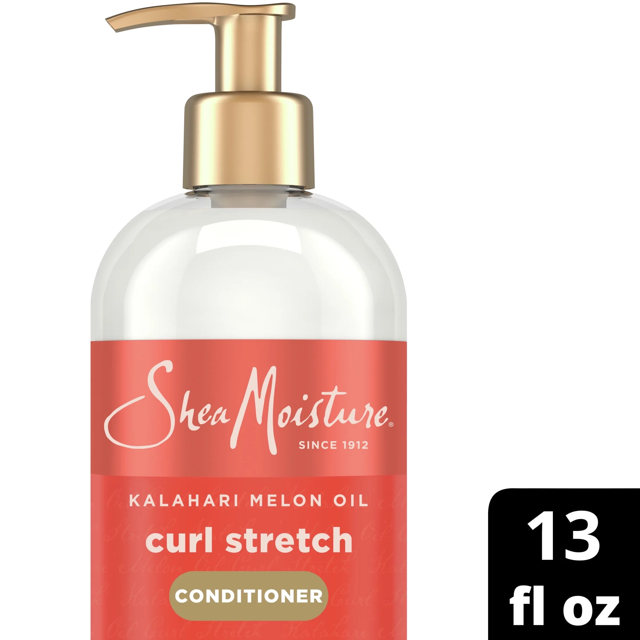 Curl Stretch Detangling Conditioner Kalahari Melon Oil Infused with Hyaluronic Serum Type 4 Curly Hair, 13 Oz
