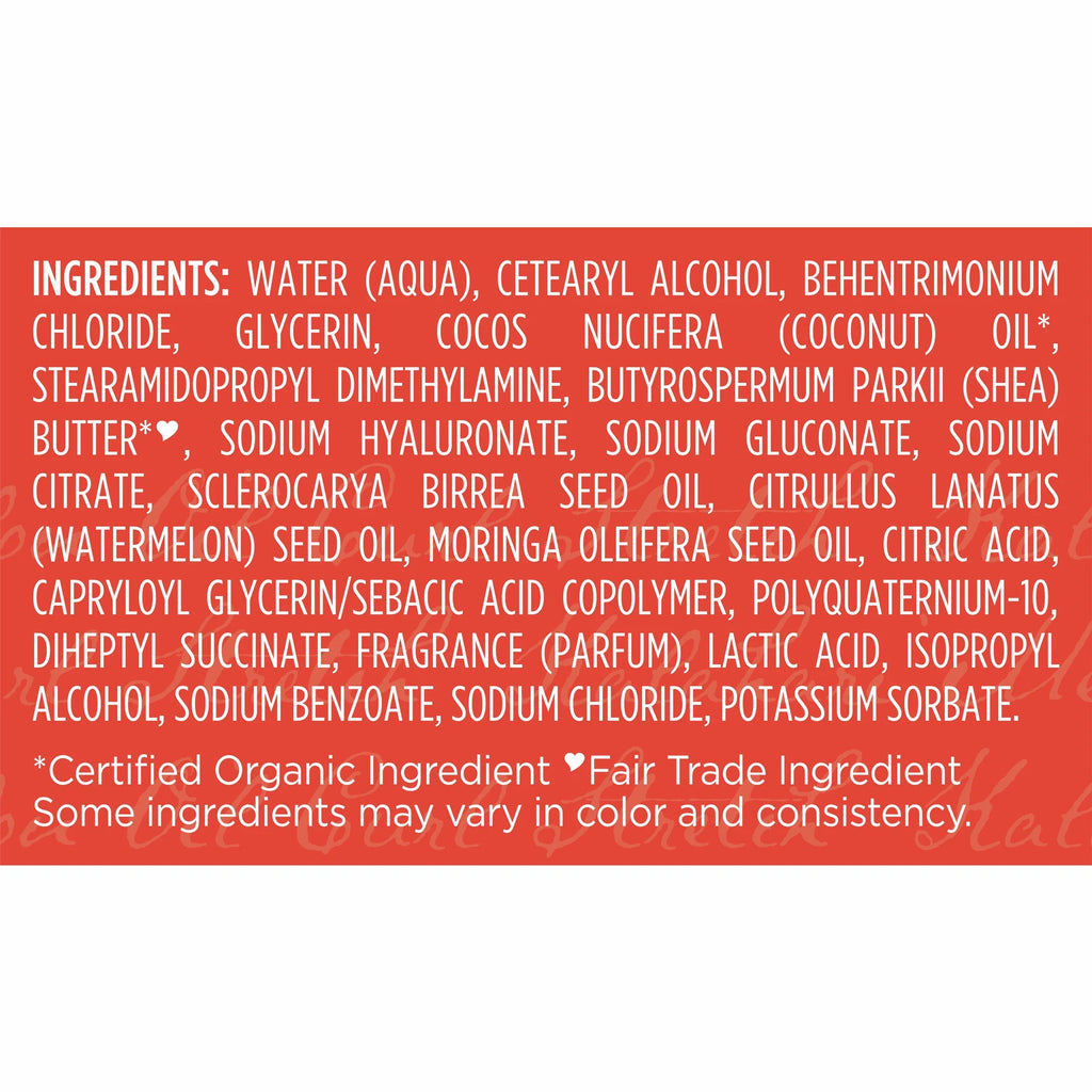 Curl Stretch Detangling Conditioner Kalahari Melon Oil Infused with Hyaluronic Serum Type 4 Curly Hair, 13 Oz