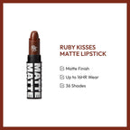 Lipstick, Matte Finish, Long-Lasting, Highly Pigmented, Smooth Apply, Full Coverage Lip Color Makeup (Espresso)