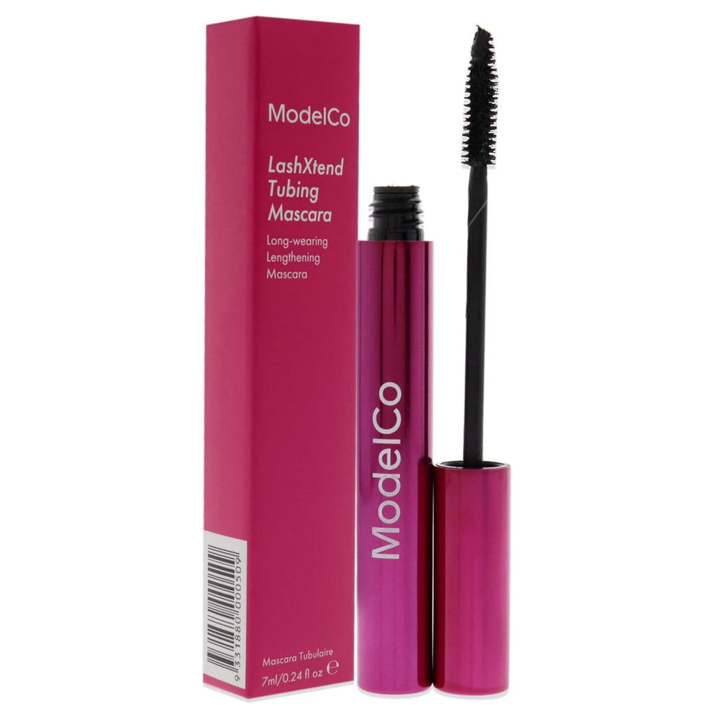 Lashxtend Tubing Mascara - Highly Pigmented and Glossy - Innovative Formula Won'T Smudge or Flake - Long Lasting - Intense Lengthening for Extreme Lash Effect - Easy Removal - Black - 0.24 Oz