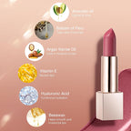 BEAUTY SEARCHER Lipstick, Metallic Shine Finish Lip Balm Glossy Hydrating Nude Velvet Red Long-Lasting Moisturisation Luxury Lip Stick Makeup ((01) Love Burgundy)