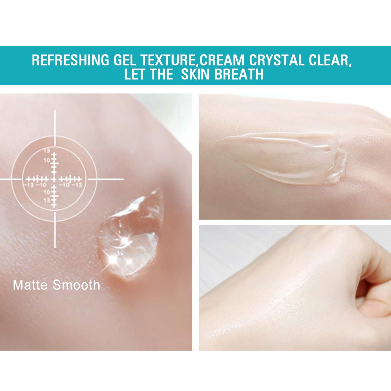 Invisible Pore Foundation Primer All Matte Face Primer, Oil- Control and Smooth Face Primer Gel 12Ml/0.4Fl Oz