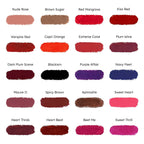 Lipstick, Matte Finish, Long-Lasting, Highly Pigmented, Smooth Apply, Full Coverage Lip Color Makeup (Berry Bossy)