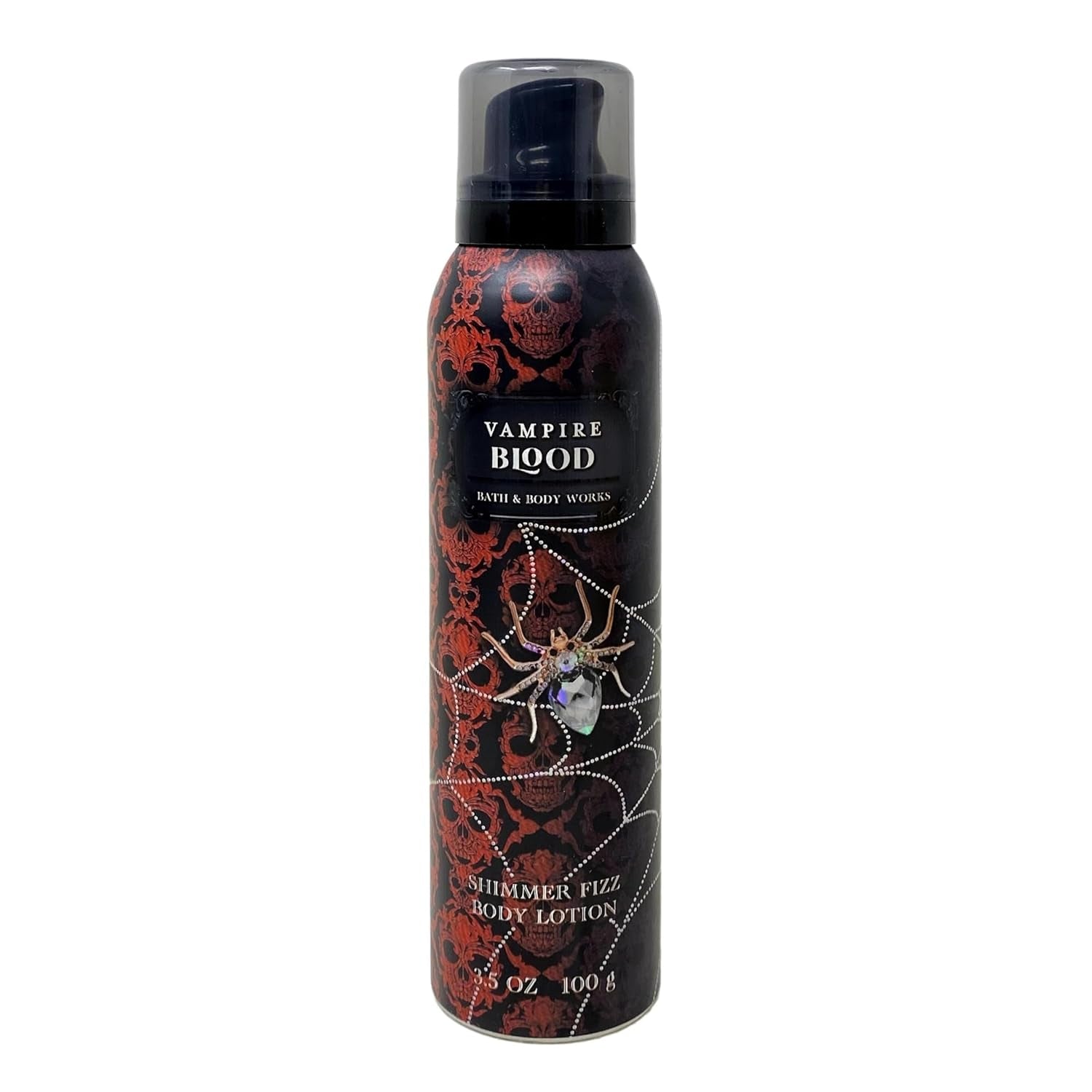 Vampire Blood Shimmer Fizz Body Lotion with a Natural Oats Sample Soap