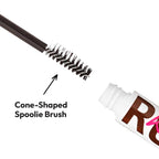 Gobrow Tinted Brow Mascara Eyebrow Gel, Fast Sculpt and Shapes Eyebrows (Dark Brown)