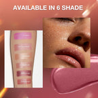 BEAUTY SEARCHER Lipstick, Metallic Shine Finish Lip Balm Glossy Hydrating Nude Velvet Red Long-Lasting Moisturisation Luxury Lip Stick Makeup ((01) Love Burgundy)