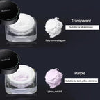 Loose Setting Powder Makeup for Face, Oil Control Smooth Face Makeup Powder Foundation, Waterproof Setting Powder Compact, Make up Finishing Powder (Transparent)