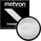 Makeup Foundation Greasepaint | Stage, Face Paint, Body Paint, Halloween Makeup 1.25 Oz (38 G) (SILVER)