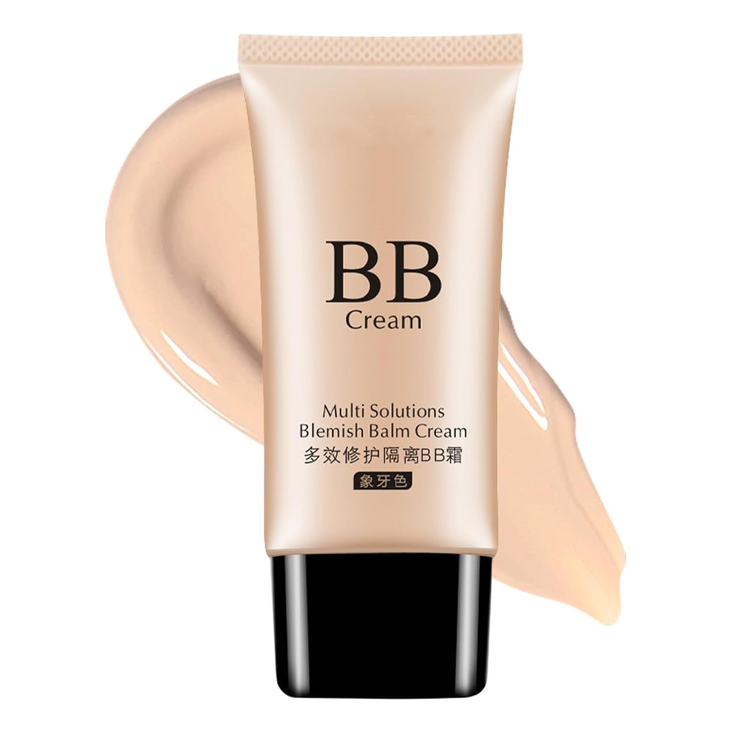 Hydrating BB Cream, Tinted Moisturizer BB Cream for Natural Skin Types, Multi Effect Foundation Primer BB Cream, Full-Coverage Foundation and Concealer, Evens Skin Tone, Oil-Free, Medium