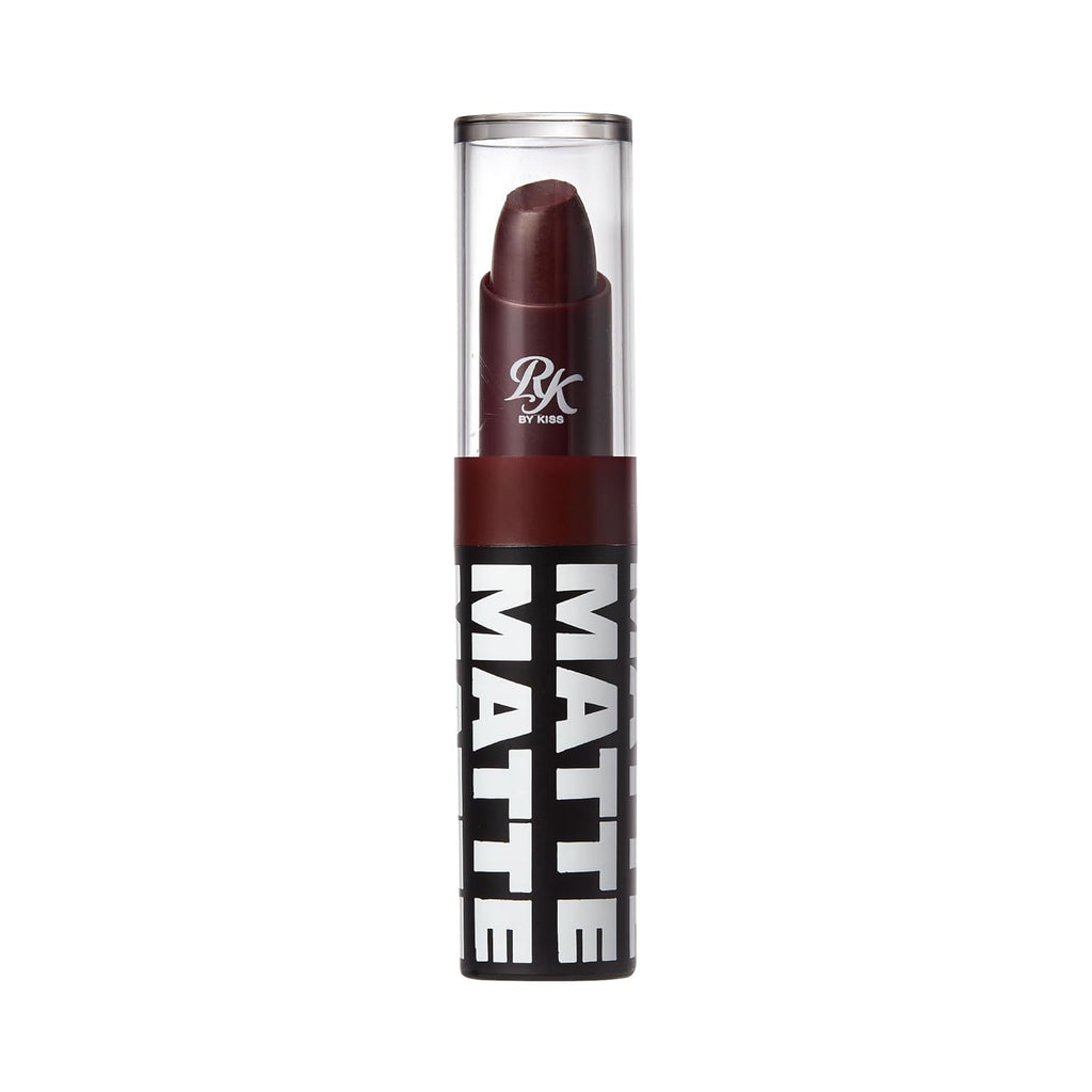 Lipstick, Matte Finish, Long-Lasting, Highly Pigmented, Smooth Apply, Full Coverage Lip Color Makeup (Berry Bossy)