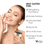 Sacha BUTTERCUP Light Setting Powder. No Ashy Flashback. Blurs Fine Lines and Pores. Loose, Translucent Face Powder to Set Makeup Foundation or Concealer. for Light to Medium Skin Tones, 1.75 Oz.