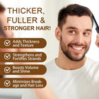 Caffeine Shampoo Cleanses Scalp, Promotes Natural Hair Growth - Men'S Scalp Tonic for Thinning Hair