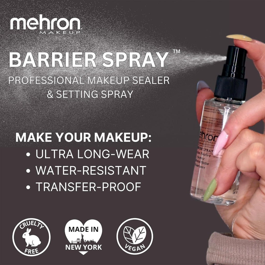 Makeup Barrier Spray | Makeup Setting Spray for Face 2 Fl Oz (60 Ml)