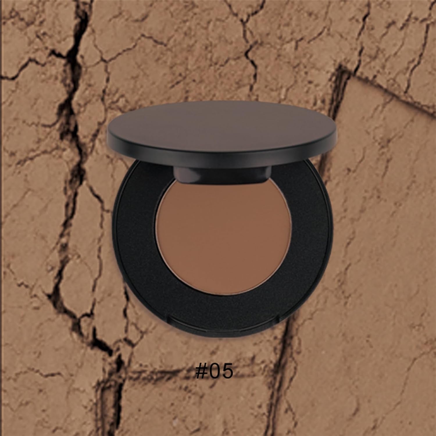 Flawless Pressed Powder, Setting Powder Makeup, Longwear Face Powder Foundation, Smooth Complexion, Portable Compact Long-Lasting Matte Finish 05