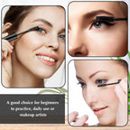 10Ml 10Pcs Empty Mascara Tube and Wand,  Empty Eyelash Serum Tube, Mini Eyelash Bottle with Brush Refillable Clear Mascara Containers for Castor Oil with Leak Stoppers