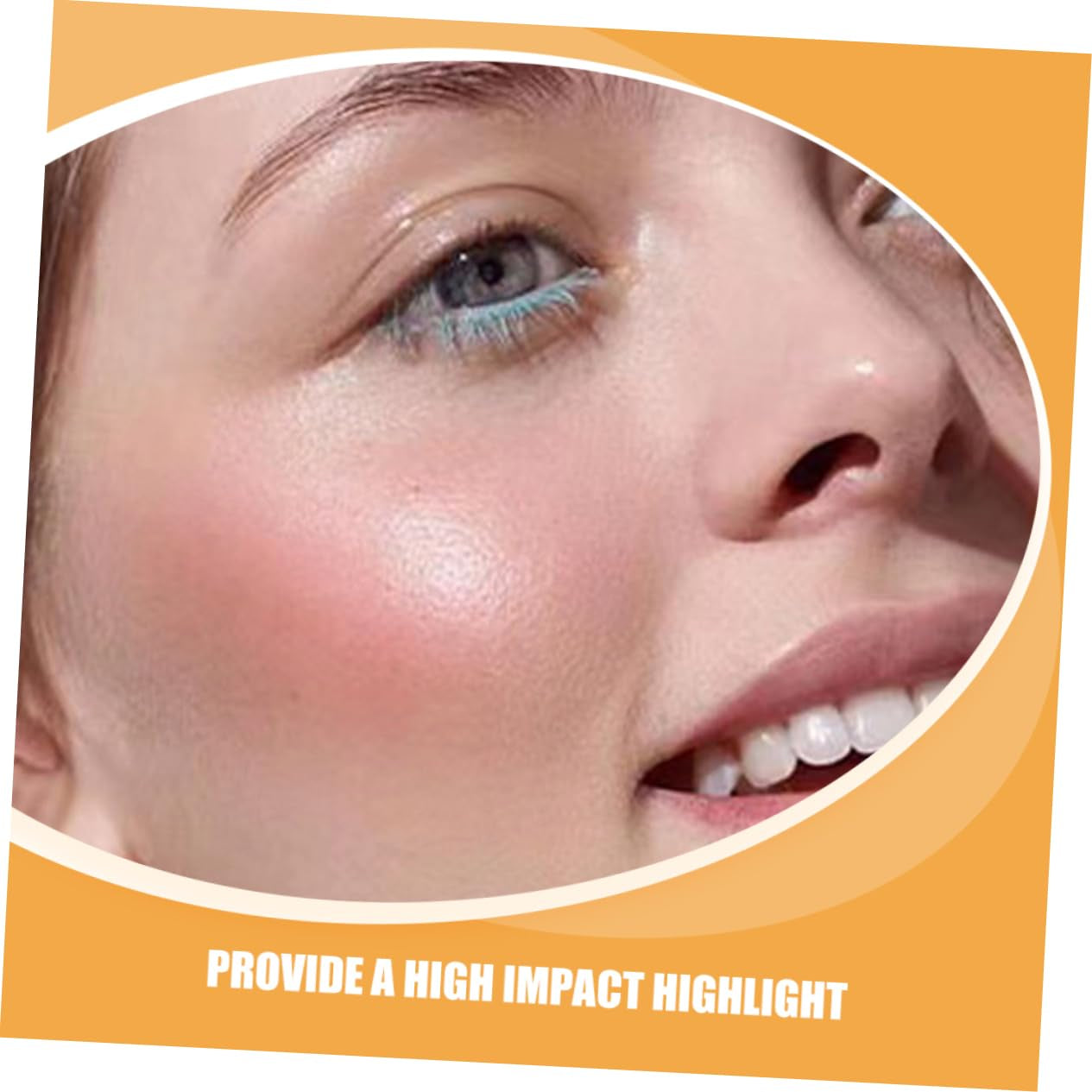 Highlighter Makeup Stick for Face Portable Highlighter Pen Natural Finish for Glow Makeup Tool