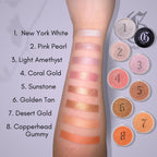 Organic Mineral Loose Powder Pink Pearl - Cream Eyeshadow, Eye Shadow Palette, Glitter Eyeshadow, Highlighter Makeup