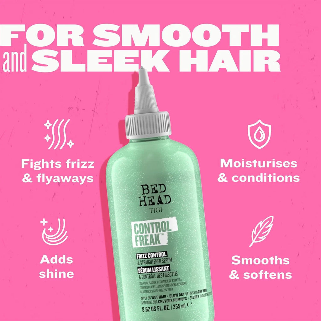 Hair Serum for Curly or Frizzy Hair Control Freak Hair Care and Straightener 8.62 Fl Oz