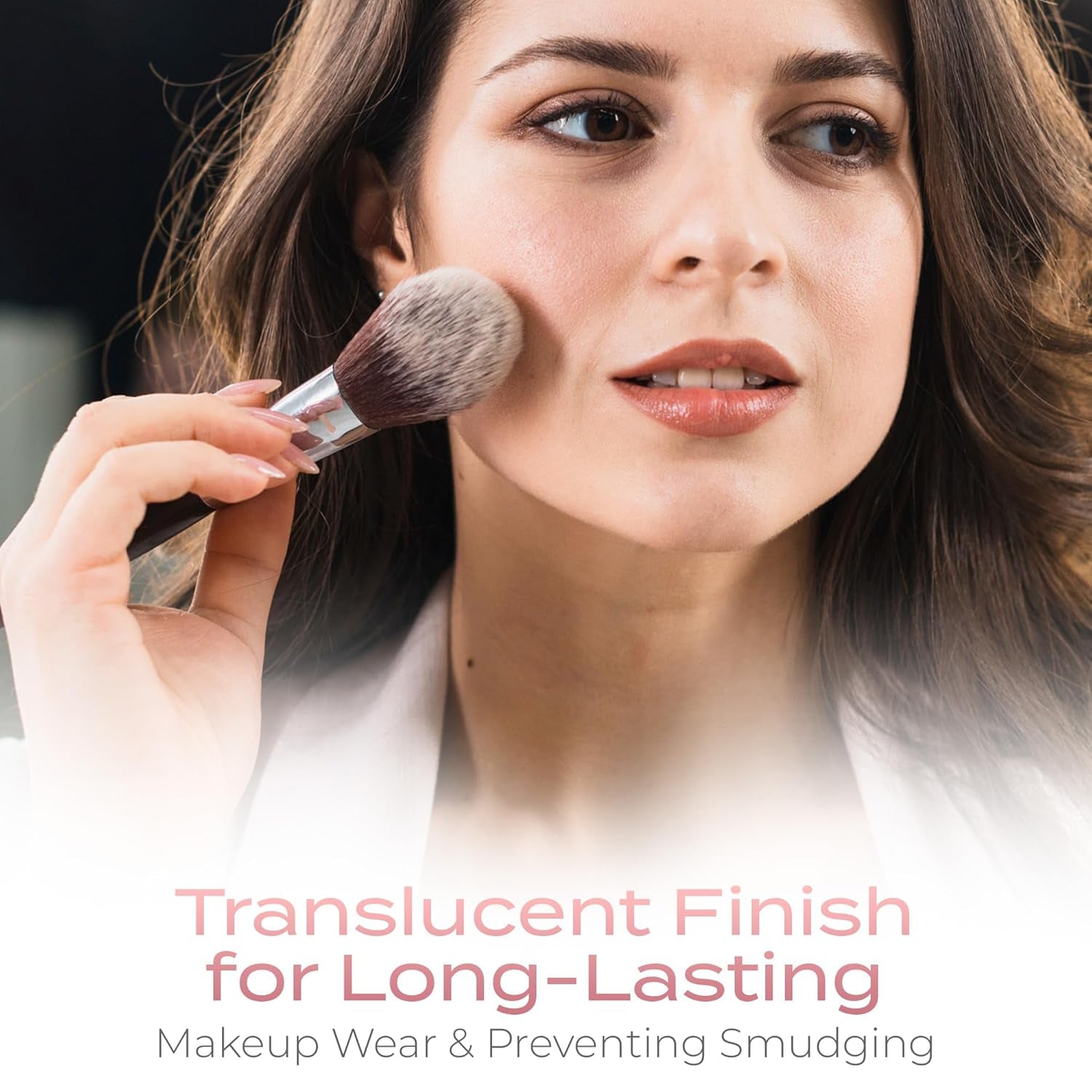 (5Gms) Medium Rice Setting Powder by Sweetface Minerals, Blurring Setting Powder, Loose Powder Makeup, Face Powder Compact, Finishing Powder, Pressed Setting Powder, Oil Control Face Powder