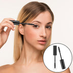 10Ml 10Pcs Empty Mascara Tube and Wand,  Empty Eyelash Serum Tube, Mini Eyelash Bottle with Brush Refillable Clear Mascara Containers for Castor Oil with Leak Stoppers