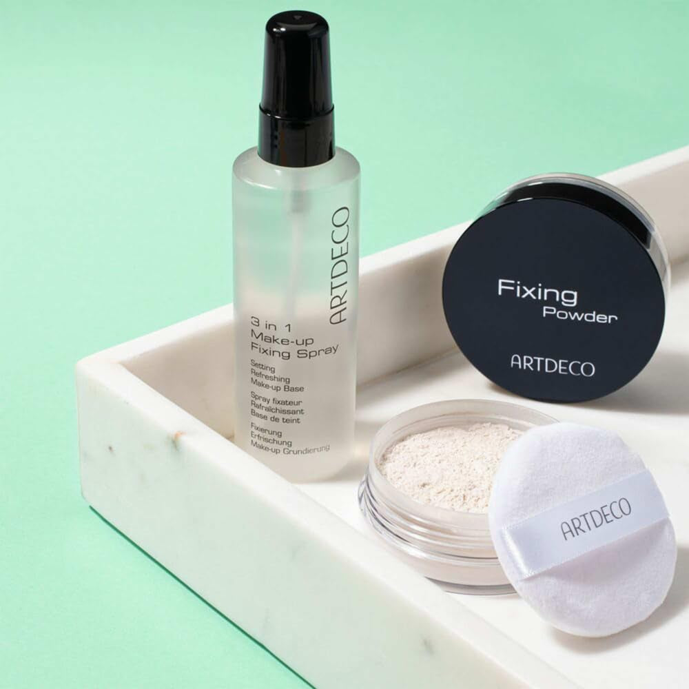 3 in 1 Make-Up Fixing Spray – Fix, Refresh, Prime: Prepare the Face for Makeup - Face Primer - Setting Spray - Vegan - 3.38 Fl Oz