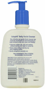 Daily Facial Cleanser Normal to Oily Skin, 16 Oz (Pack of 2)