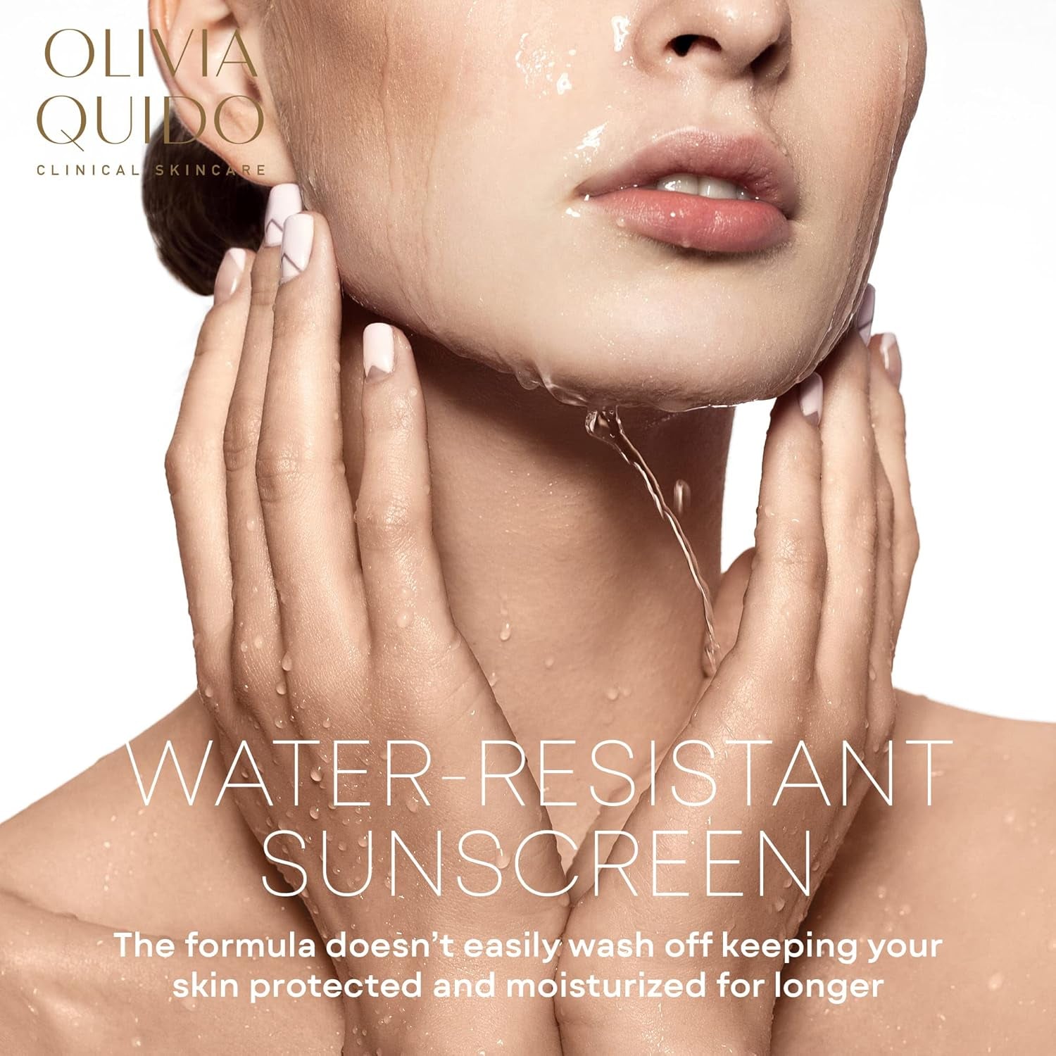 Clinical Skincare Broad Spectrum Sunscreen SPF 50 with Lilac Stem Cell | Anti-Aging Skin Protection from UVA and UVB Rays | Water-Resistant Indoor and Outdoor Sunscreen with Matte Finish