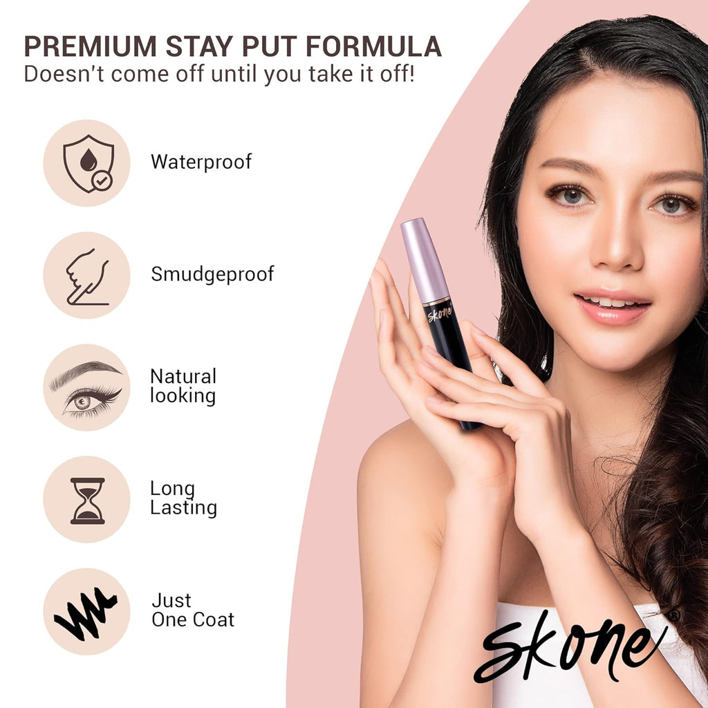 Cosmetics Insanely Intense Luxe Waterproof Mascara – Black, Smudge-Proof & Long-Lasting – Volumizing & Lengthening for Dramatic Lash Lift & False Lash Effect – Bold Eye Mascara, 0.34 Oz