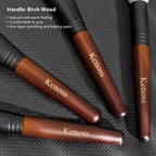 Contour Brush for Makeup Face Powder Brushes–Contour & Define–Perfect for Contour Powder，Blush, Bronzer, Highlighter–Even and Natural Application, Made with Natural Animal Hair Fox Bristles,