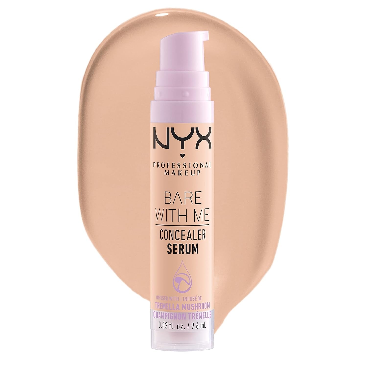 Bare with Me Concealer Serum, Concealer Makeup for up to 24Hr Hydration - Vanilla